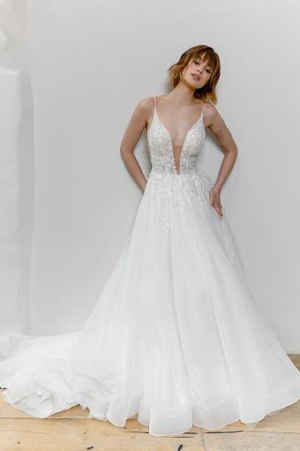 Блестящее свадебное платье #7722
